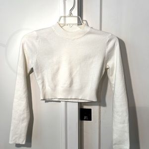 Cropped sweater